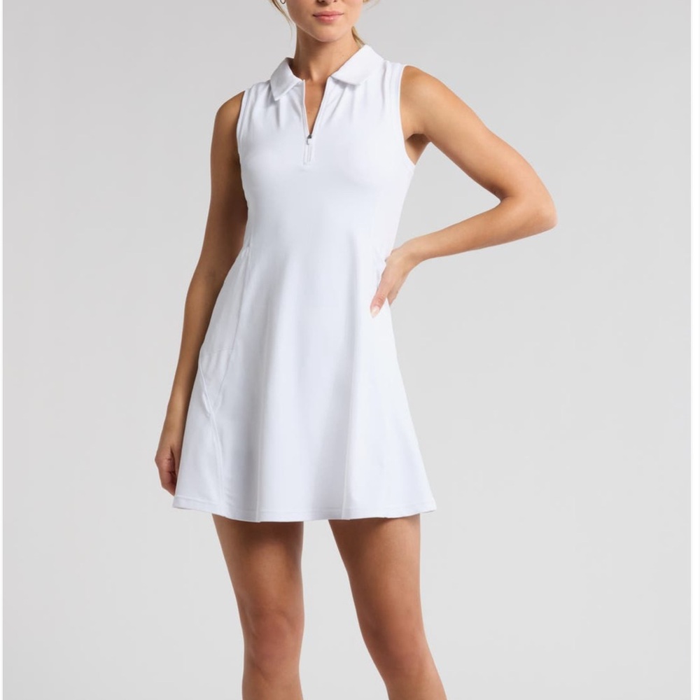 Zella Replay Sleeveless Polo Dress & Shorts Set Size XL